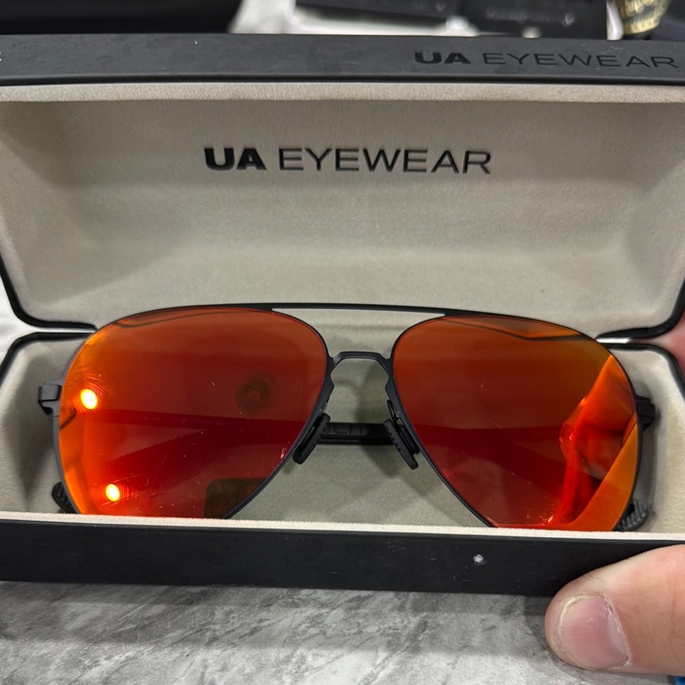 Under Armour aviator sunglasses